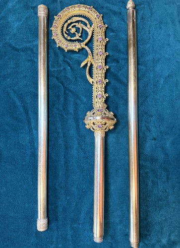  - Crosse d'évêque du XIXe siècle