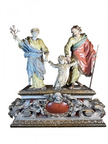 Sainte Famille, Flandre XVIIIe siècle