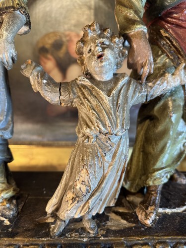 Sculpture  - Sainte Famille, Flanders 18th century