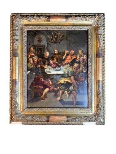 La Cène – École Flamande du XVIIe siècle