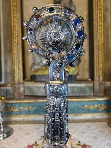 Bishop&#039;s Crosier Circa 1850 - Religious Antiques Style 