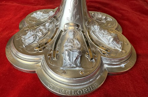 Silver Ciborium By The Favier Company - Pre-1850  - 