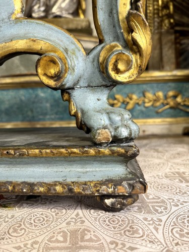 XVIIIe siècle - Monstrance reliquaire de Saint Faustin - XVIIIe