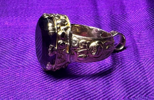 Bijouterie, Joaillerie  - Anneau épiscopal circa 1830