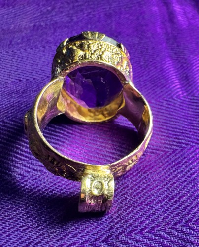 XIXe siècle - Anneau épiscopal circa 1830