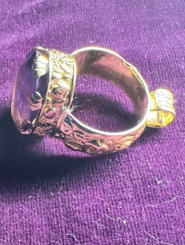 Antiquités - Anneau épiscopal circa 1830