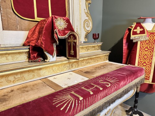 Antiquités - Important Louis XV Altarpiece - Circa 1700 