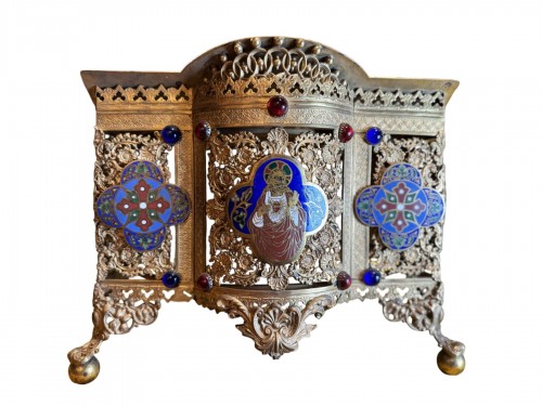 Neo-gothic Altar Lectern - 19th Century