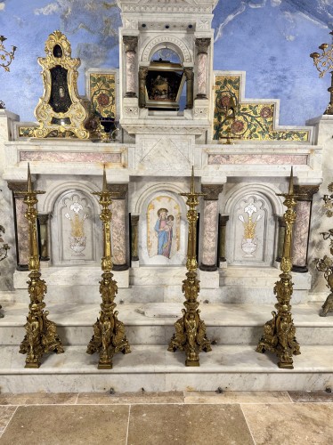 Religious Antiques  - Impressive Altarpiece - Circa 1820