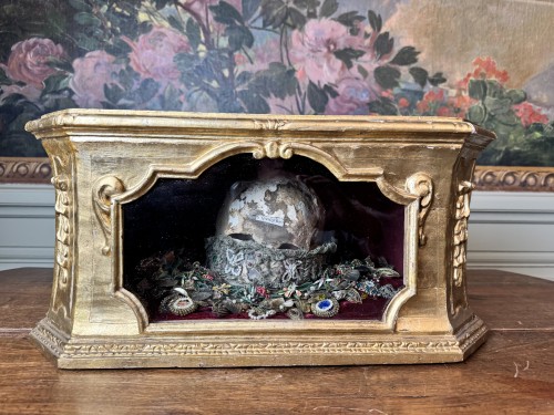 Chasse reliquaire de Saint Généreux – XVIIIe siècle - Art sacré, objets religieux Style 