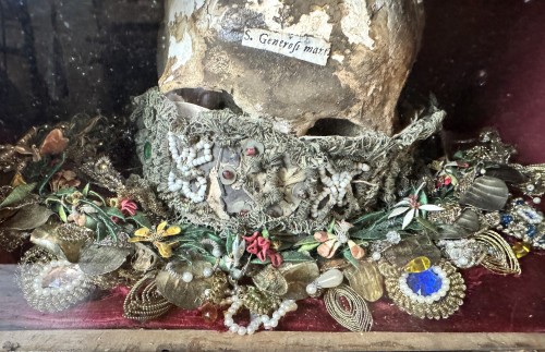 Art sacré, objets religieux  - Chasse reliquaire de Saint Généreux – XVIIIe siècle