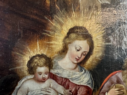 XVIIe siècle - L’adoration des Mages - Ecole flamande vers 1630