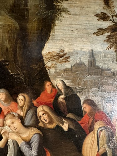 17th century - Ascent To Calvary, Flemish school of the 17th Century