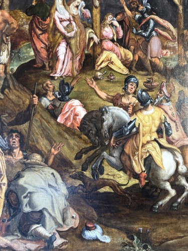 17th century - Crucifixion, Dutch School Circa 1600