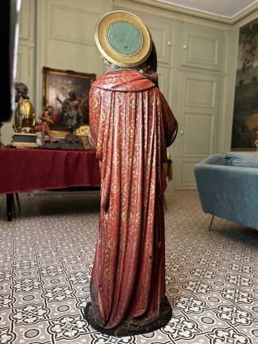 Saint Joseph Carrying The Child dated 1873 - 