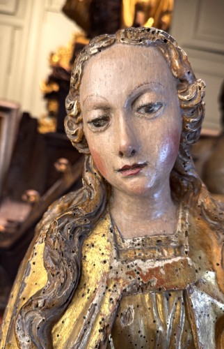 Sainte Vierge - Sud de l'Allemagne Circa 1480 - Le jardin des Moines
