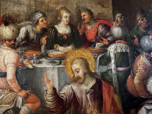 The Wedding At Cana - attributed to Frans Francken II (1581–1642)  - Paintings & Drawings Style 