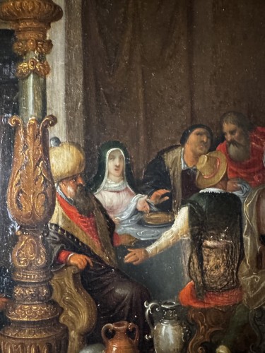 Paintings & Drawings  - The Wedding At Cana - attributed to Frans Francken II (1581–1642) 