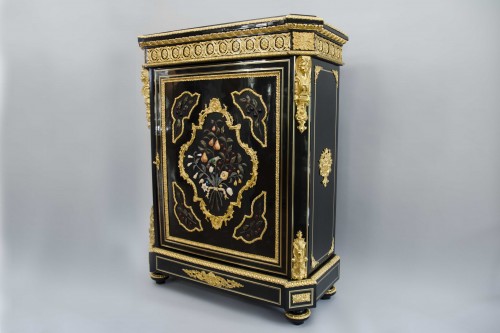 Furniture  - Excptionnal “Dresse” with Pietra Dura, BEFORT JEUNE in Paris (1844-1880)