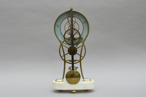Skeleton pendulum clock, French Directoire - Directoire