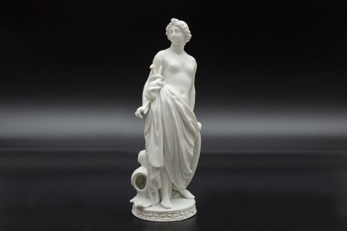 Porcelain & Faience  - “Minerva”, Meissen bisque figure circa 1778