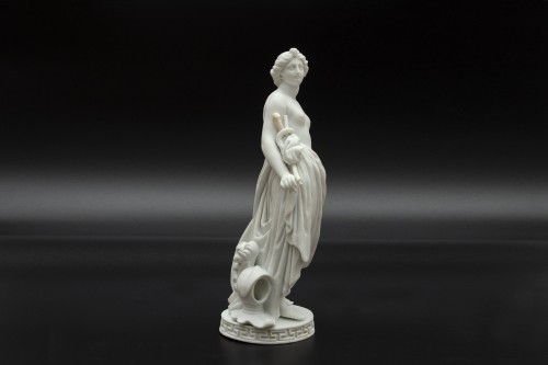 XVIIIe siècle - "Minerve", biscuit de Meissen vers 1778