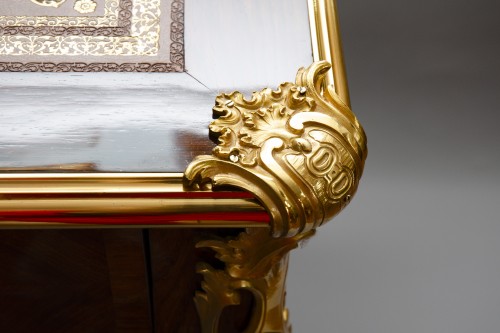 Bureau plat - France, deuxième partie du 19ème siècle - Mobilier Style Napoléon III