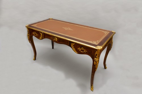 Furniture  - Rosewood &quot;bureau plat&quot; - France second part of the 19th century
