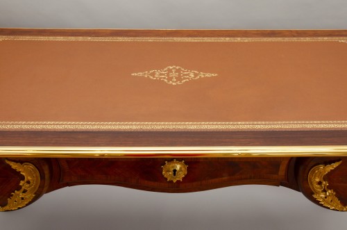 Antiquités - Rosewood &quot;bureau plat&quot; - France second part of the 19th century