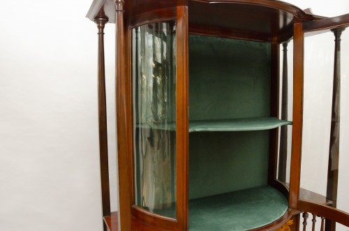 Furniture  - Arts and Crafts display cabinet, Shapland and Petter, England