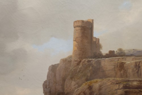 XIXe siècle - Grande Marine, daté 1855  - Wilhelm August KRAUSE (1803-1864)