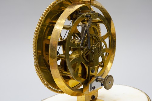 Horology  - Rare two dails complication clock, Verlinden in Paris Late 18th century