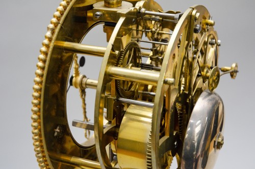 18th century - Rare two dails complication clock, Verlinden in Paris Late 18th century