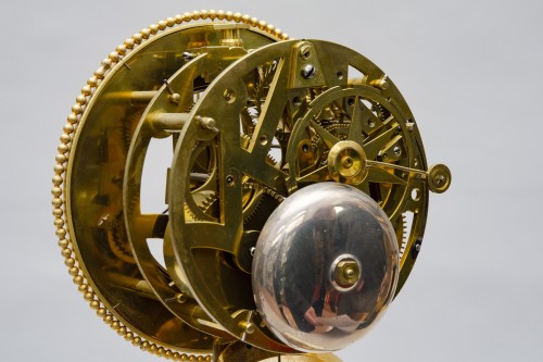 Rare two dails complication clock, Verlinden in Paris Late 18th century - Louis XVI