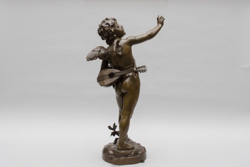 Antiquités - Amour Chanteur - Bouret Eutrope (1833 - 1906)