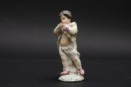 XVIIIe siècle - « L’hiver », porcelaine de Meissen vers 1764
