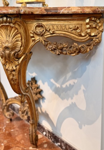 Mobilier Console - Console en bois époque Transition