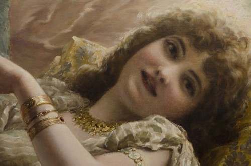 XIXe siècle - Le coffret à bijoux - STEVENS Agapit (1848-1924)