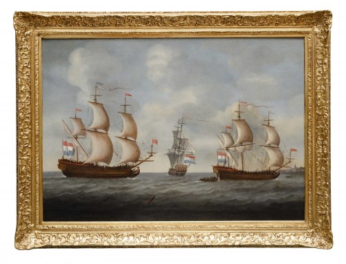 Seascape “departure from Vlissingen”, Andries Van Eertvelt, 1651