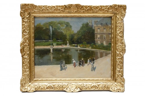 Jardin du Luxembourg, Paris - MIGNOT Victor (1872- 1944)