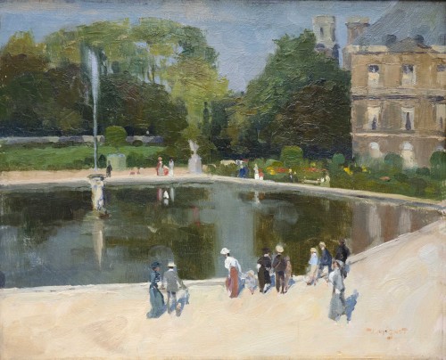 Art nouveau - Jardin du Luxembourg, Paris - MIGNOT Victor (1872- 1944)