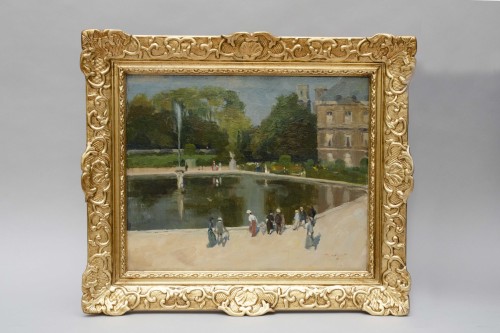 Antiquités - Jardin du Luxembourg, Paris - MIGNOT Victor (1872- 1944)