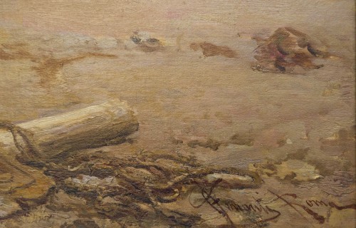 Antiquités - Sérénade à Naplesé - FERRANTI Carlo (1840-1908)