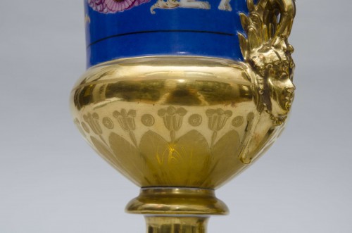 XIXe siècle - Paire de vases à profils Antiques, Paris Epoque Empire