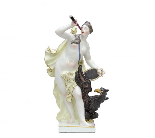 “Allegory of the view”, Meissen porcelain Dot Period, 1756-1773