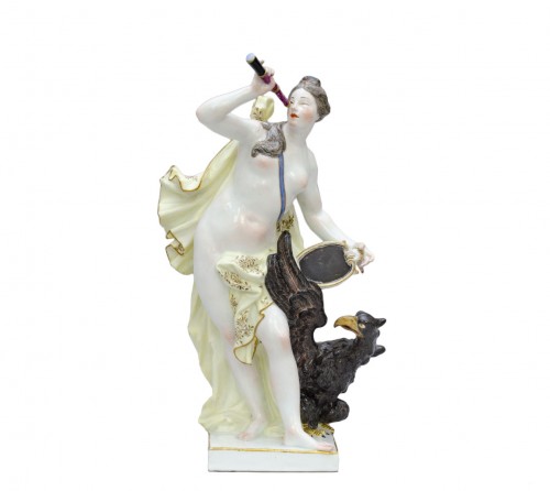 « Allegorie de la vue » porcelaine de Meissen Période au point, 1756-1773