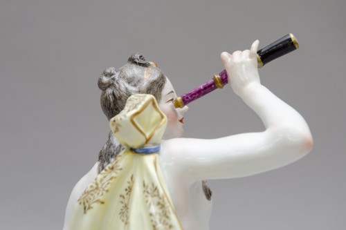 Louis XV - “Allegory of the view”, Meissen porcelain Dot Period, 1756-1773