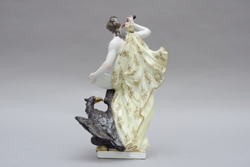 Antiquités - “Allegory of the view”, Meissen porcelain Dot Period, 1756-1773