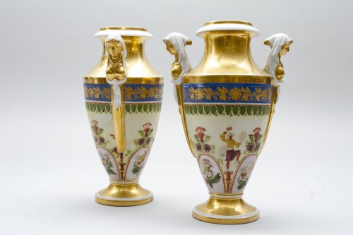 Paire de vases « Chinoiseries », Locré à Paris (1773-1820) - L'Egide Antiques