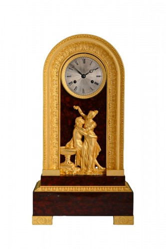 A French Empire ormolu pendule